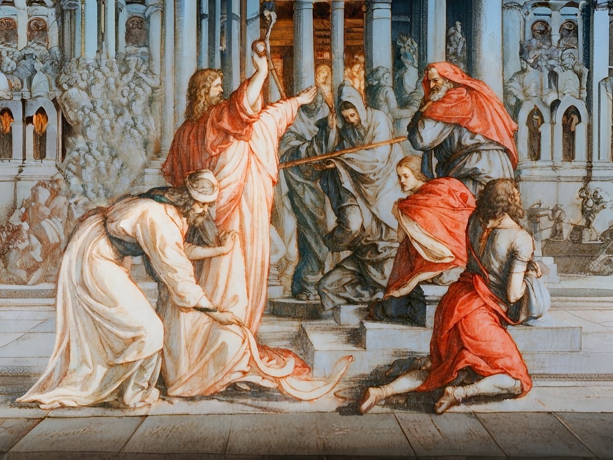 Stäbe zu Schlangen von Josef Johann Michel