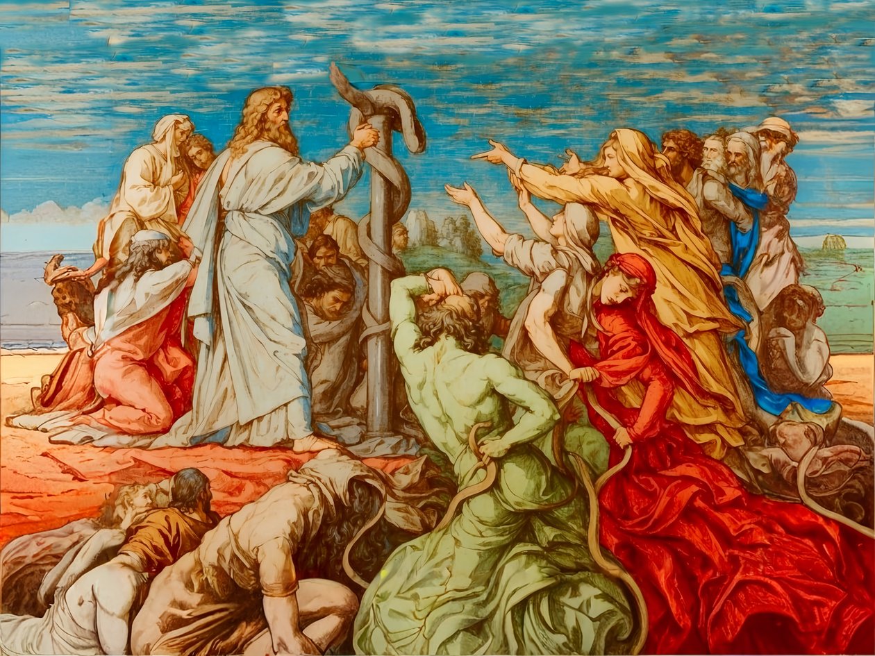 Die bronzene Schlange von Josef Johann Michel