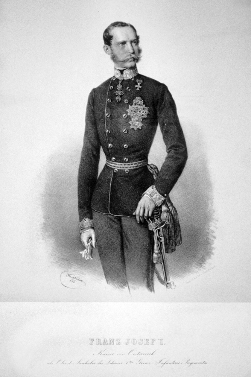 Franz Josef I. 1860 Litho 01 von Josef Kriehuber