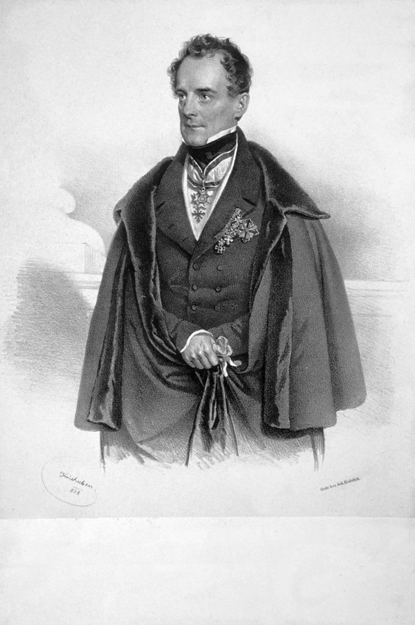 Franz von Löhr Litho von Josef Kriehuber