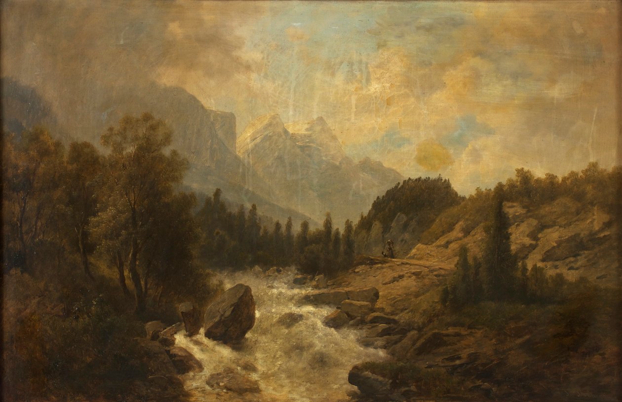 Waldlandschaft von Josef Kriehuber