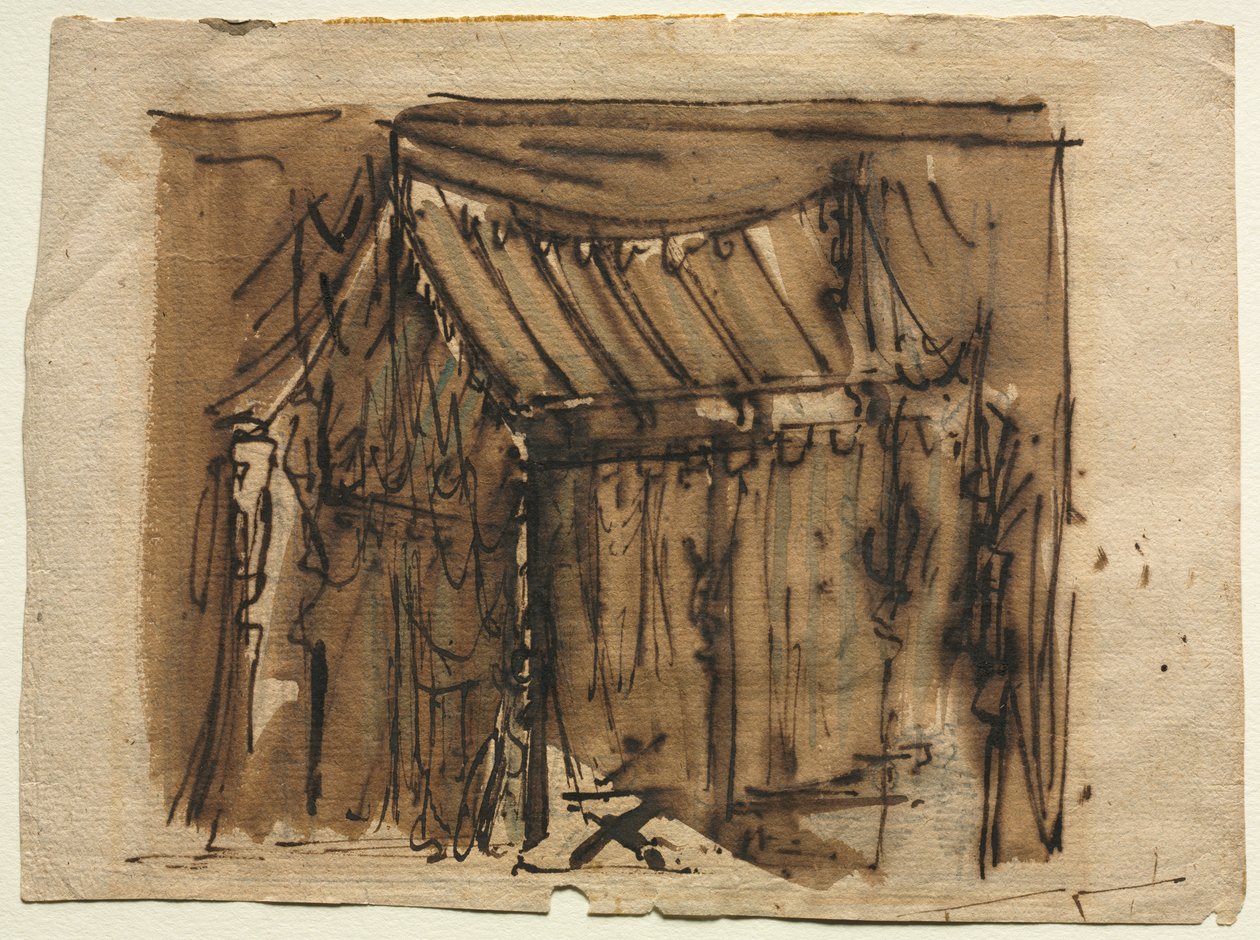 Zelt (recto) von Josef Platzer