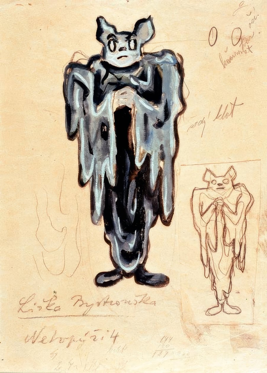 Janacek, Schlaues Füchslein / Figurine von Josef Čapek