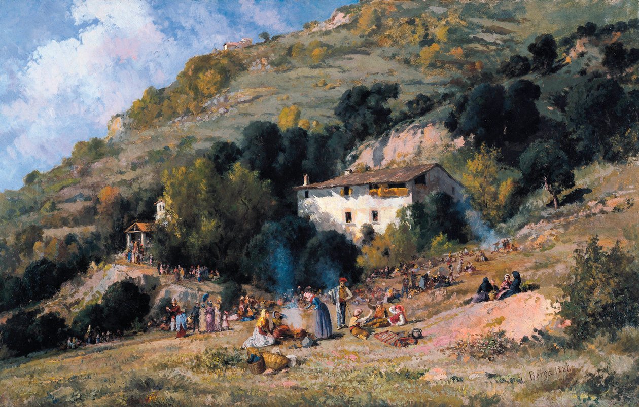 Katalanisches Volksfest "aplec" von Josep Berga Boix