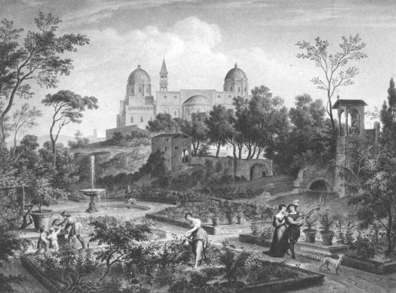 Römische Landschaft von Joseph Anton Koch