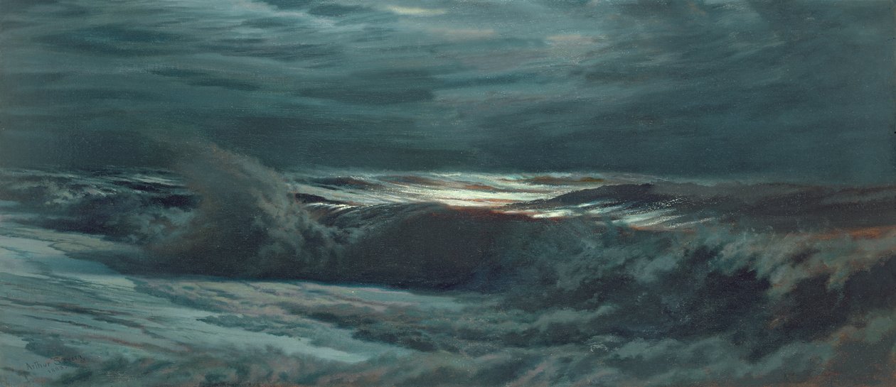 Nachtwelle, 1883 von Joseph Severn
