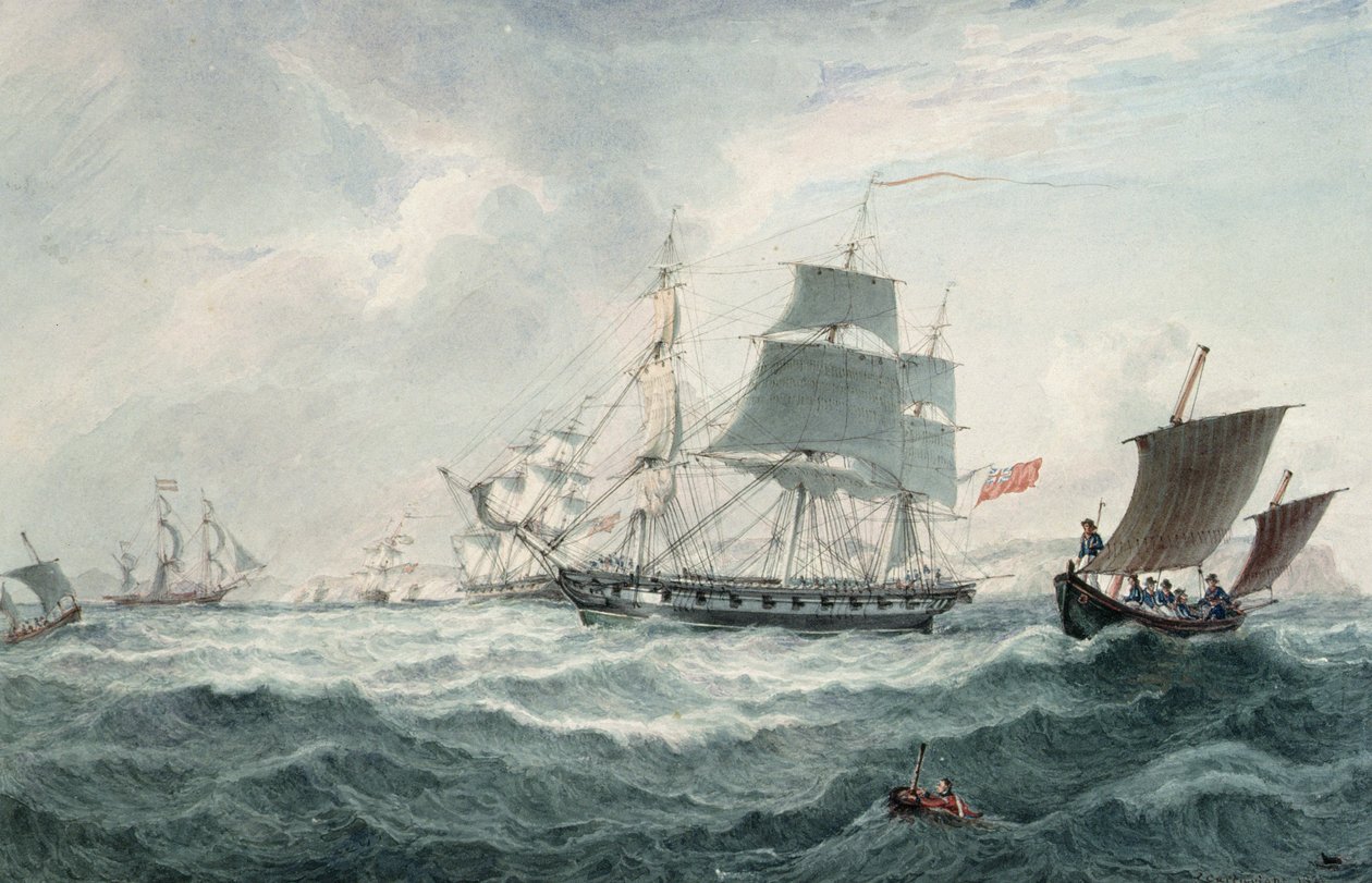 Im Ärmelkanal von Joseph Cartwright