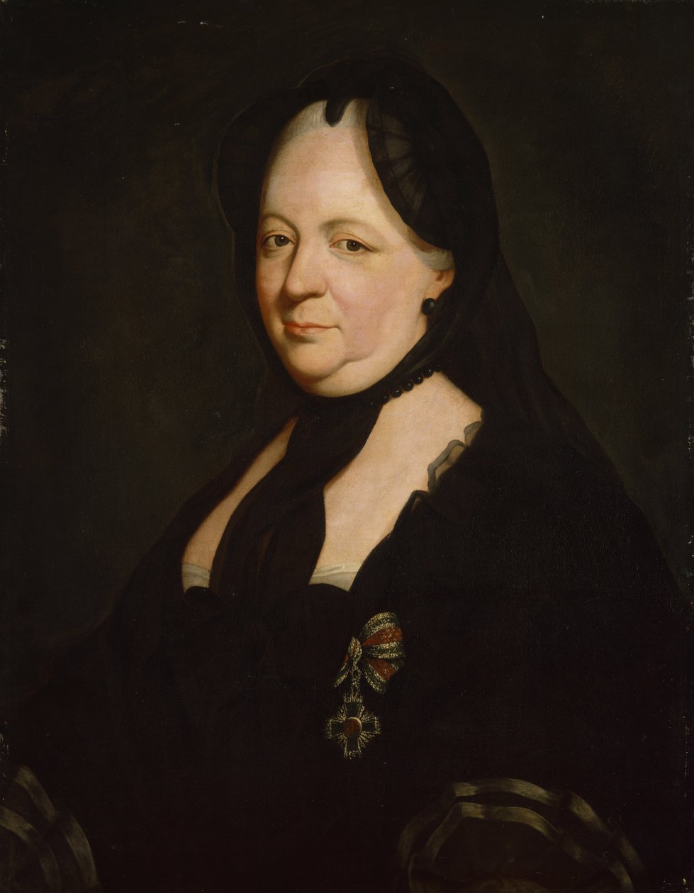 Maria Theresia in Trauer von Joseph Ducreux