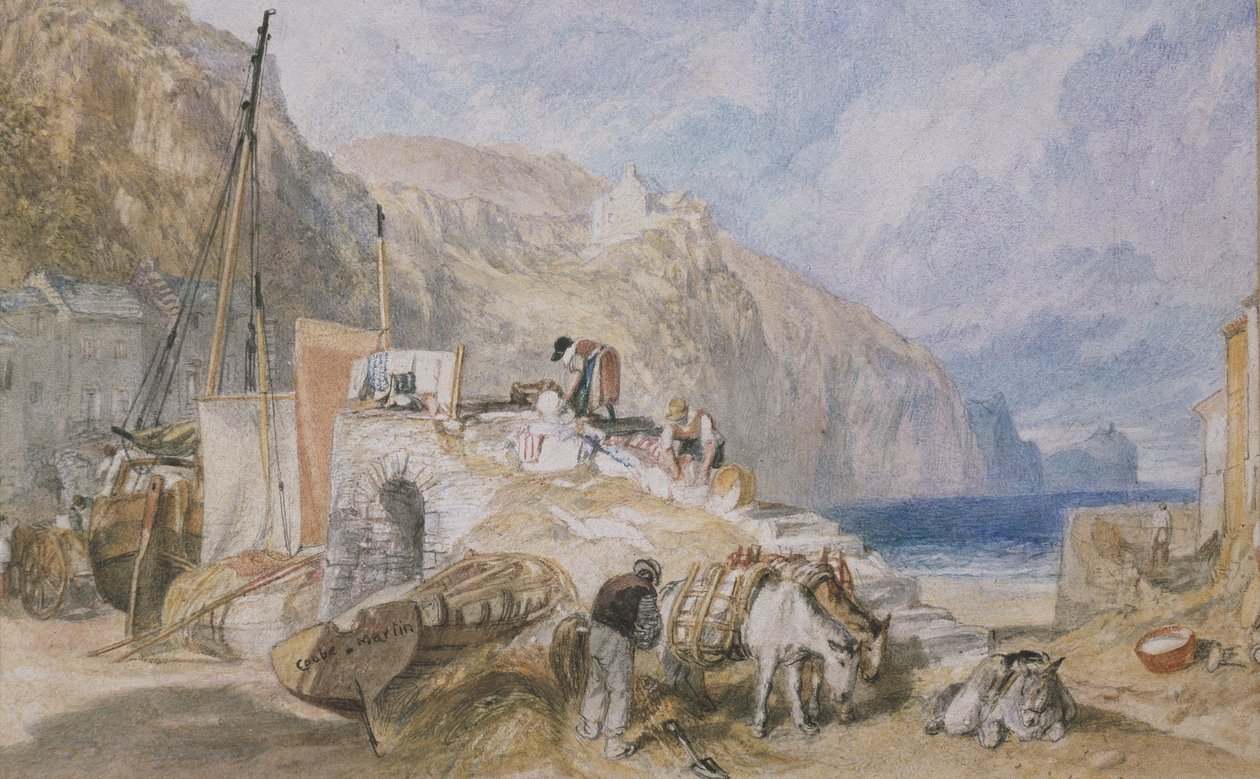 Combe Martin, Devonshire, ca. 1824 von Joseph Mallord William Turner