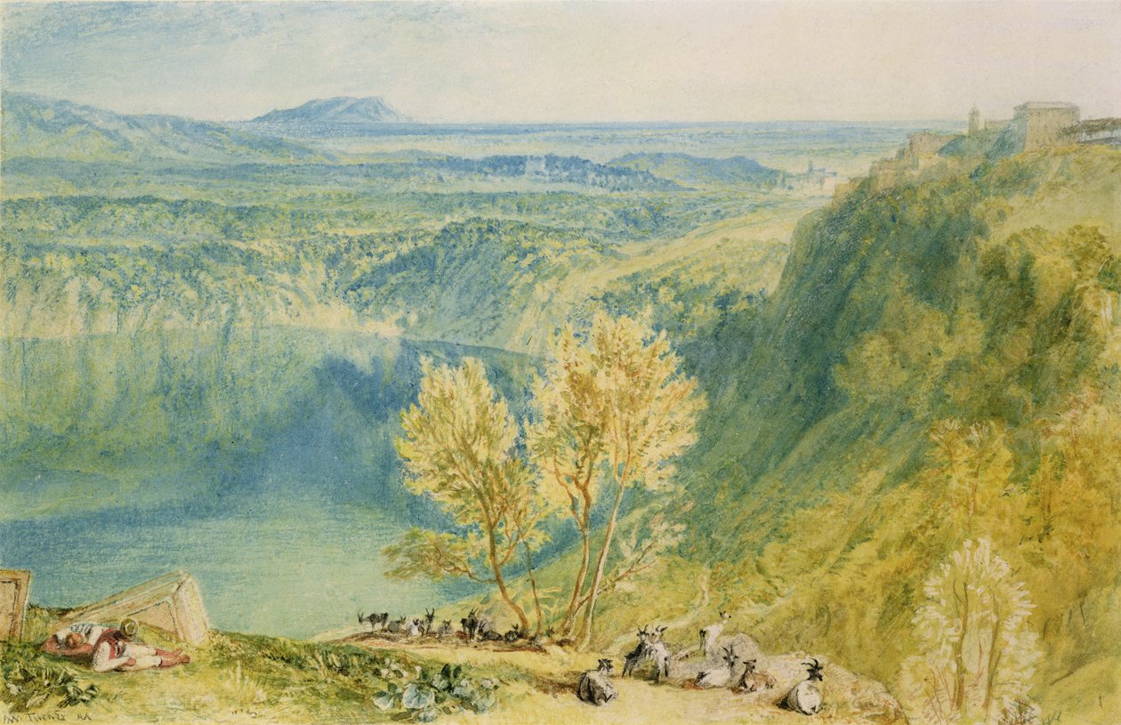 See Nemi von Joseph Mallord William Turner