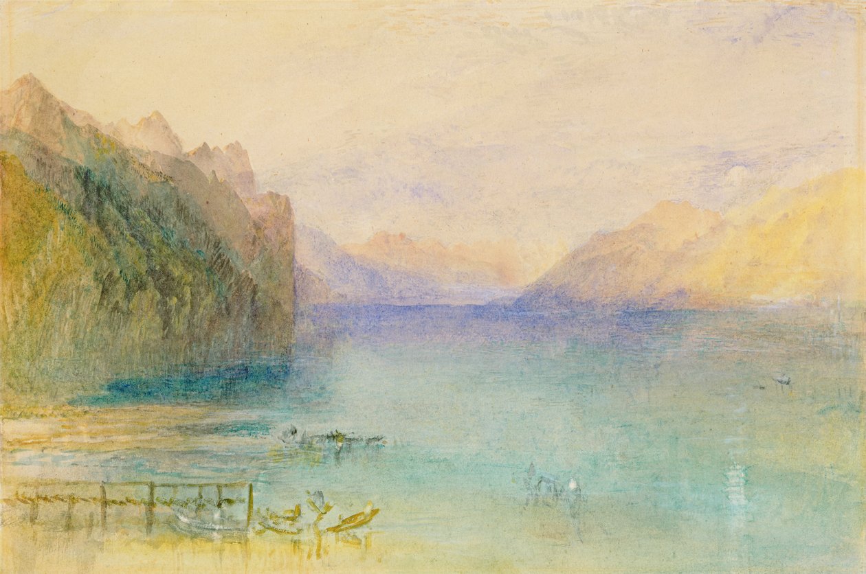 Thunersee von Joseph Mallord William Turner