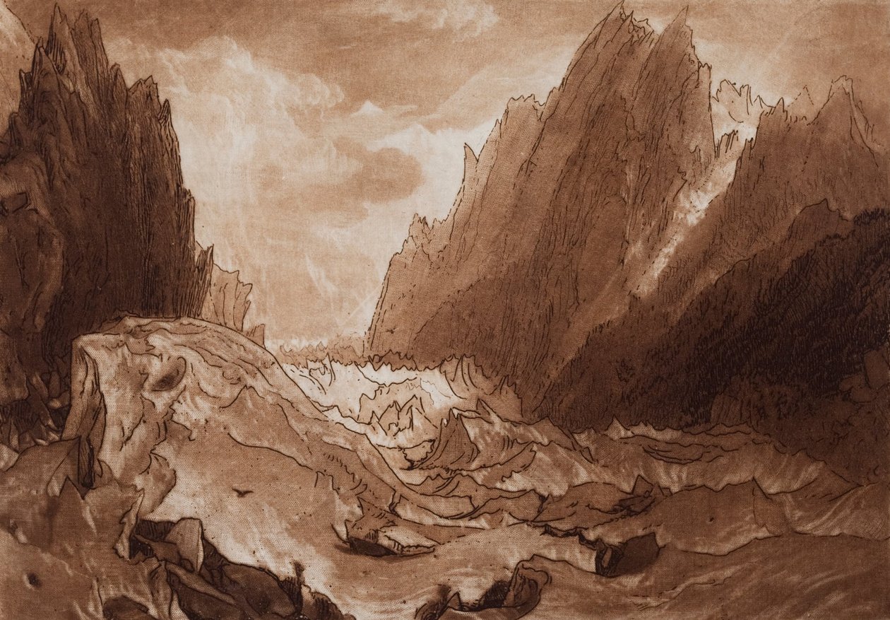 Mer de Glace von Joseph Mallord William Turner