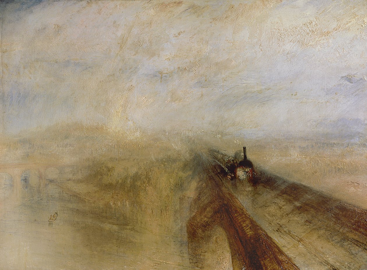 Regen, Dampf und Geschwindigkeit, Die Great Western Railway von Joseph Mallord William Turner