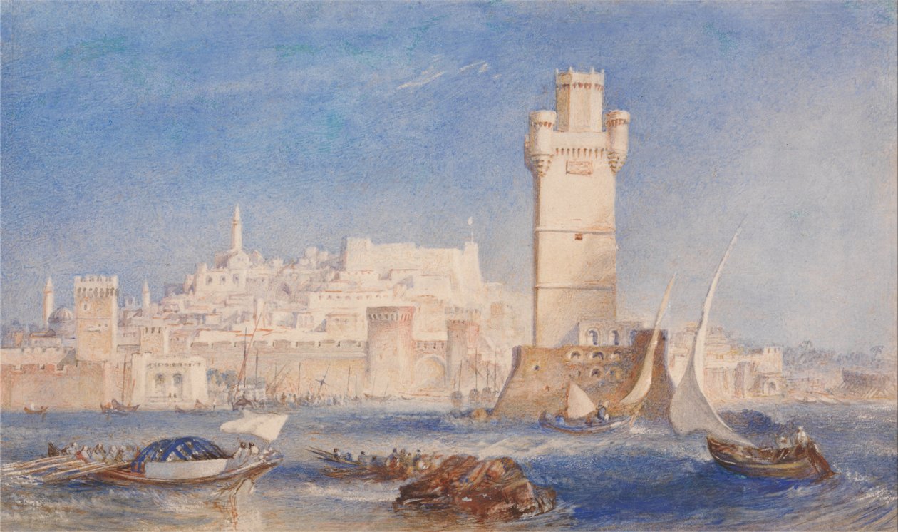 Rhodos von Joseph Mallord William Turner