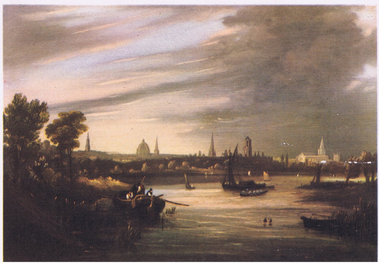 Westansicht von Oxford von Joseph Mallord William Turner