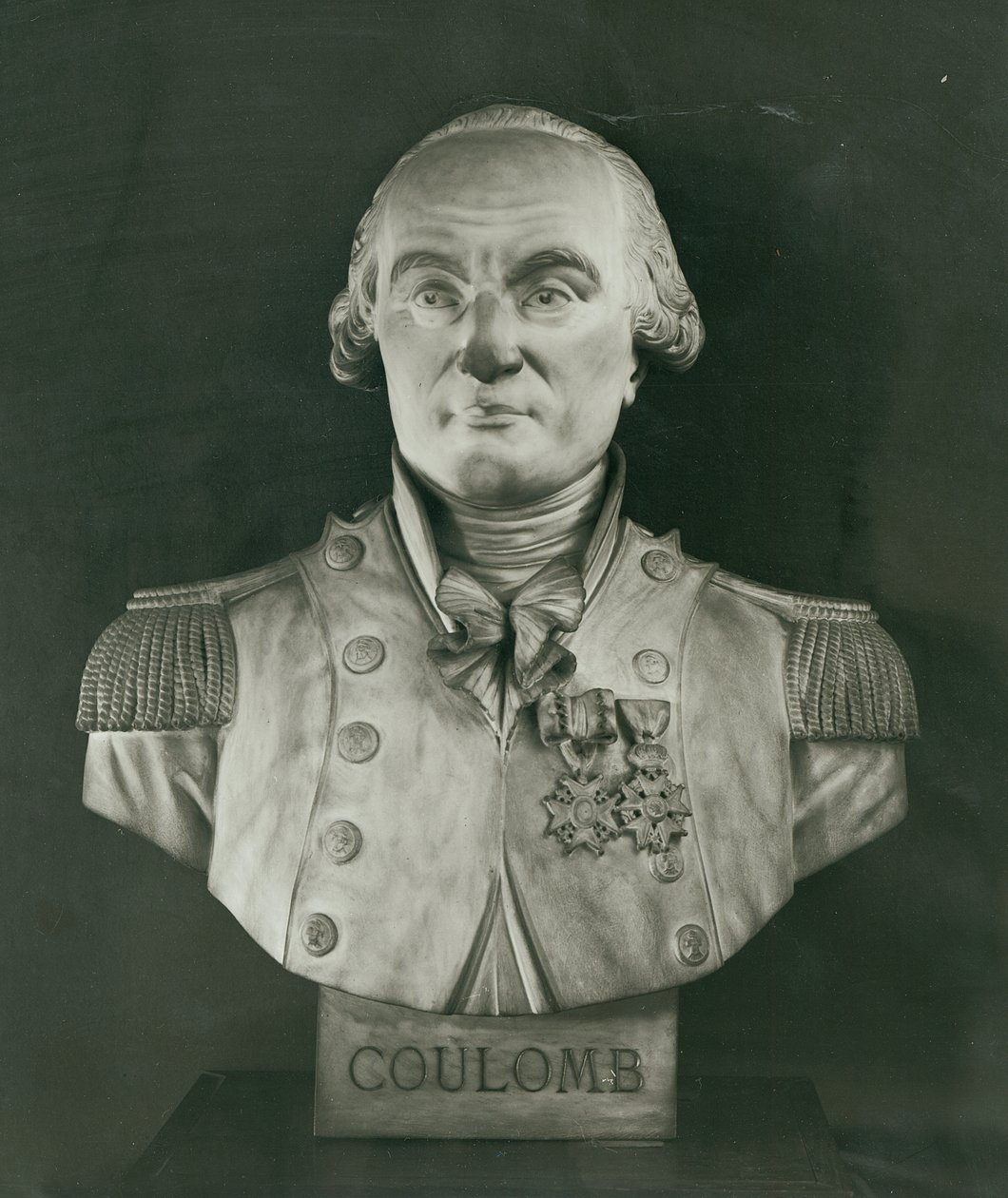 Büste von Charles de Coulomb (1736-1806) von Joseph Marius Ramus