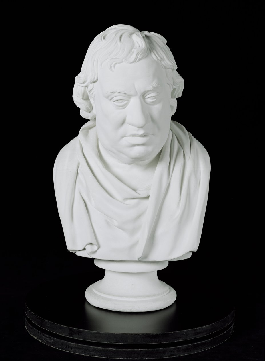 Samuel Johnson (1709-84) 1777 von Joseph Nollekens