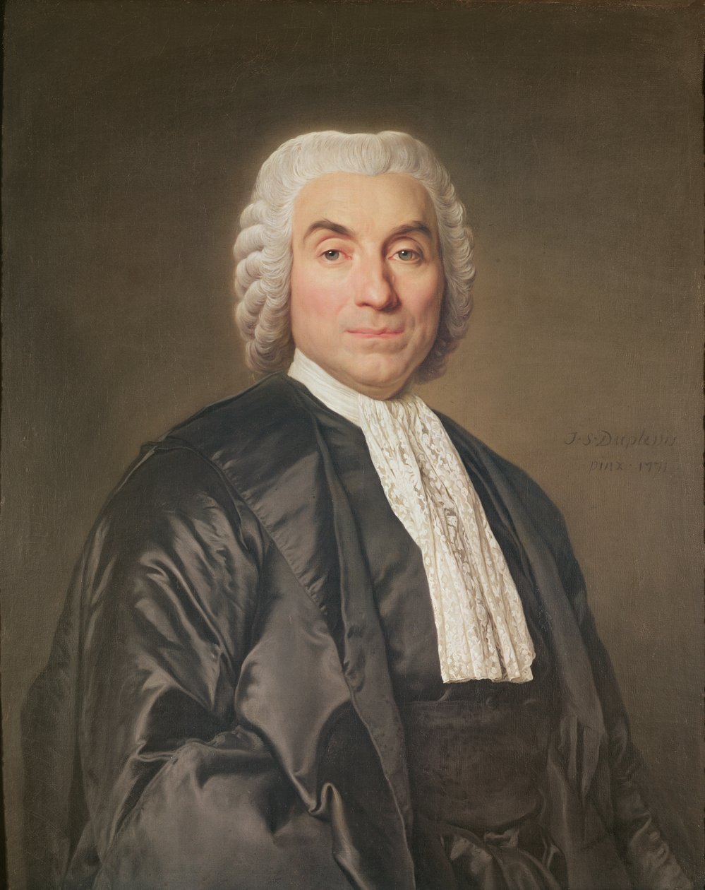Porträt von J.B. Francois, Graf von der Michodière, Provost der Kaufleute von 1772 bis 1778 von Joseph Siffred Duplessis