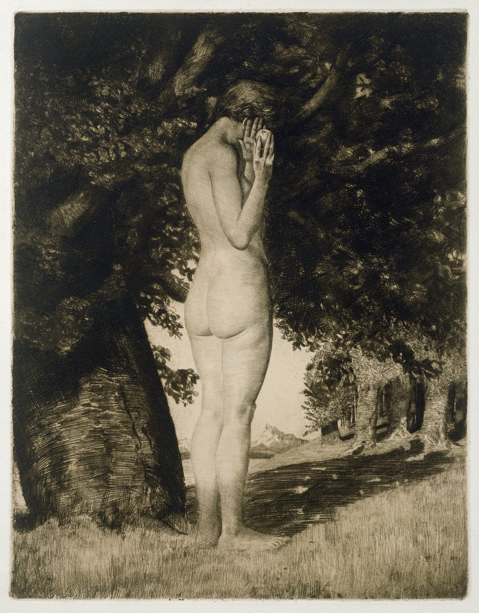 Eva, 1918 von Joseph Uhl