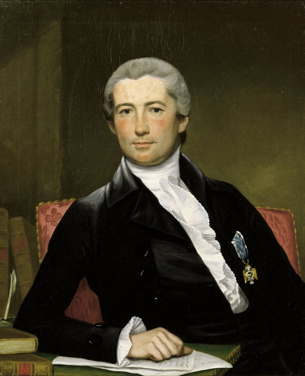 Porträt von General Giles von Joseph Wright of Derby