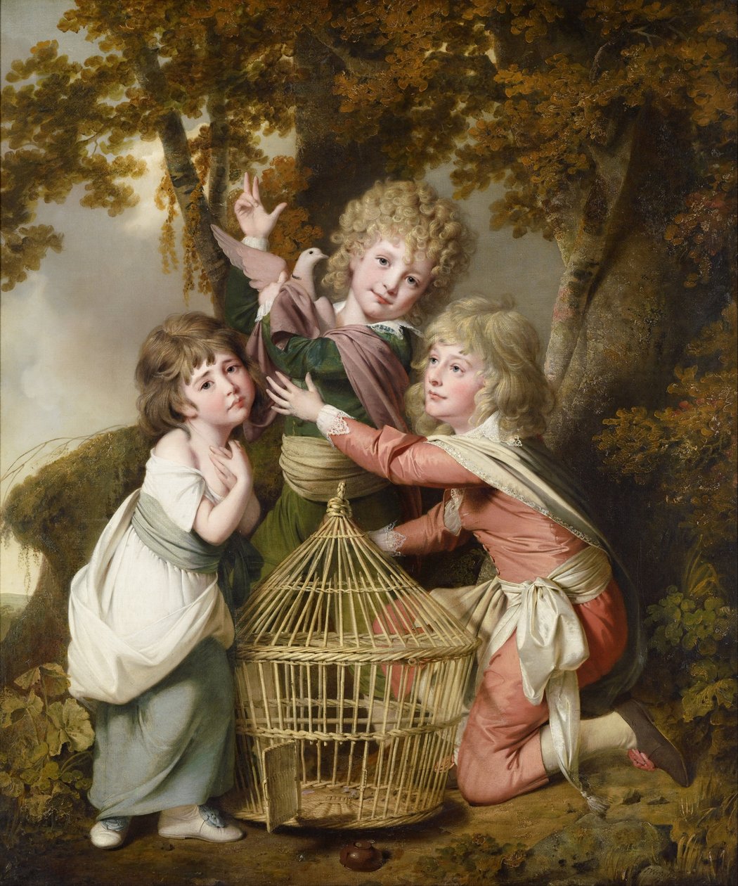Die Synnot-Kinder von Joseph Wright of Derby