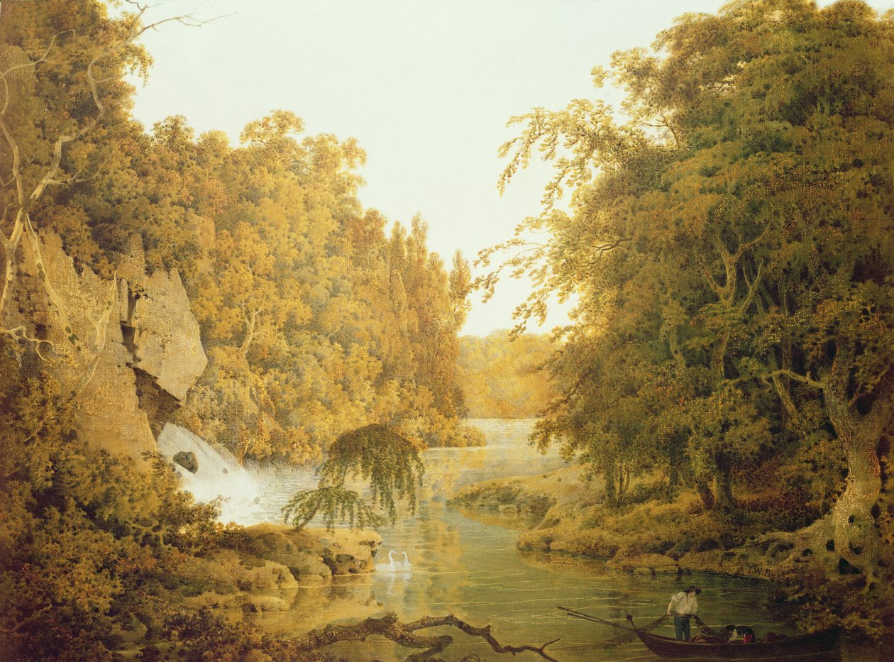 Dovedale, der Peak District von Joseph Wright of Derby