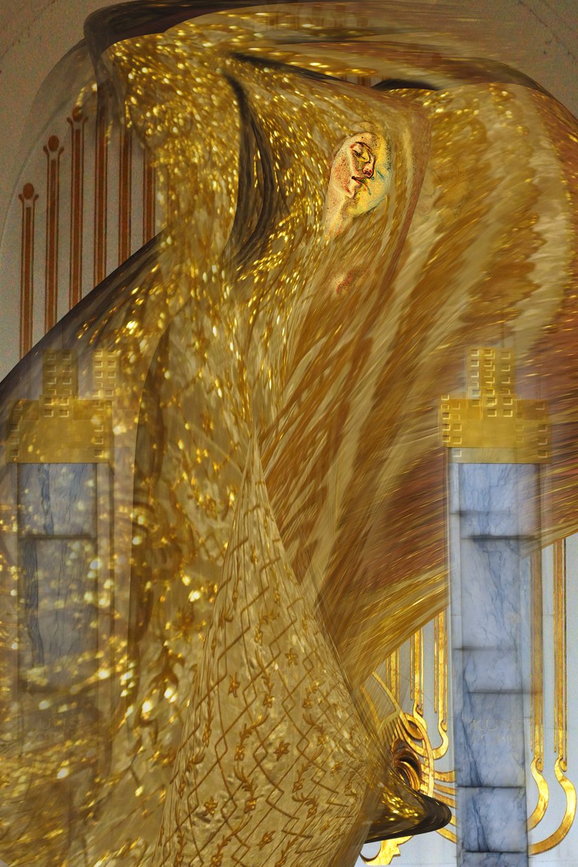 Goldenes Mädchen von Joseph Angilella Auquier