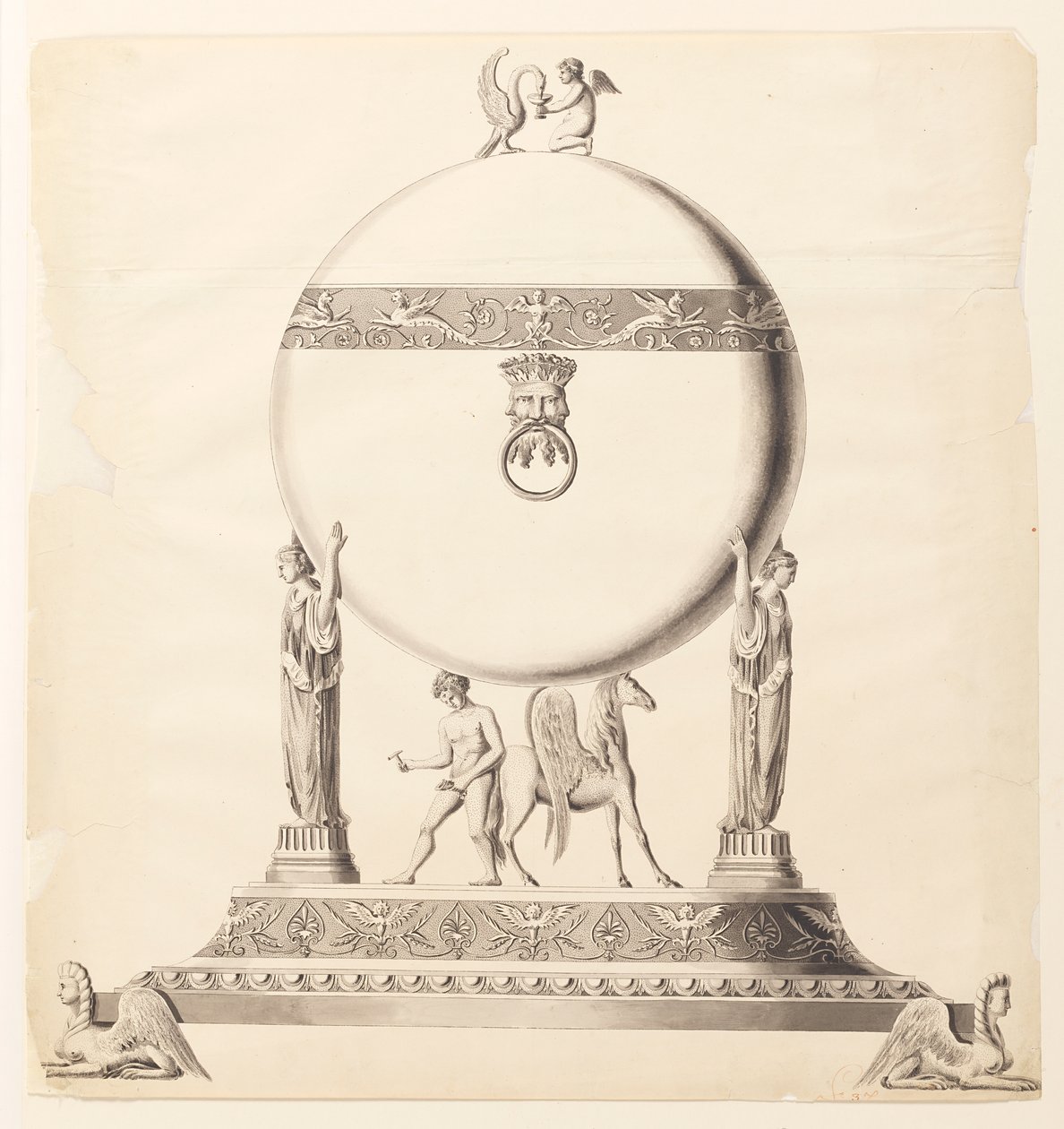 Entwurf für eine Terrine von Joseph Anton Seethaler Ii