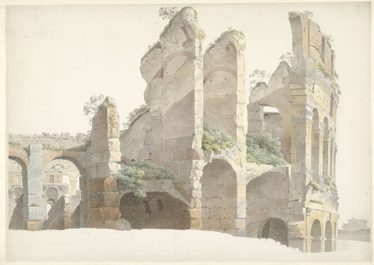 Das Kolosseum in Rom von Joseph August Knip