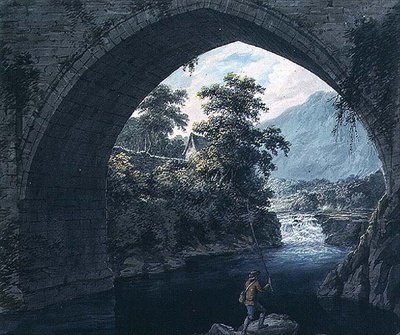 Der Nordbogen der Llangollen-Brücke von Joseph Barber