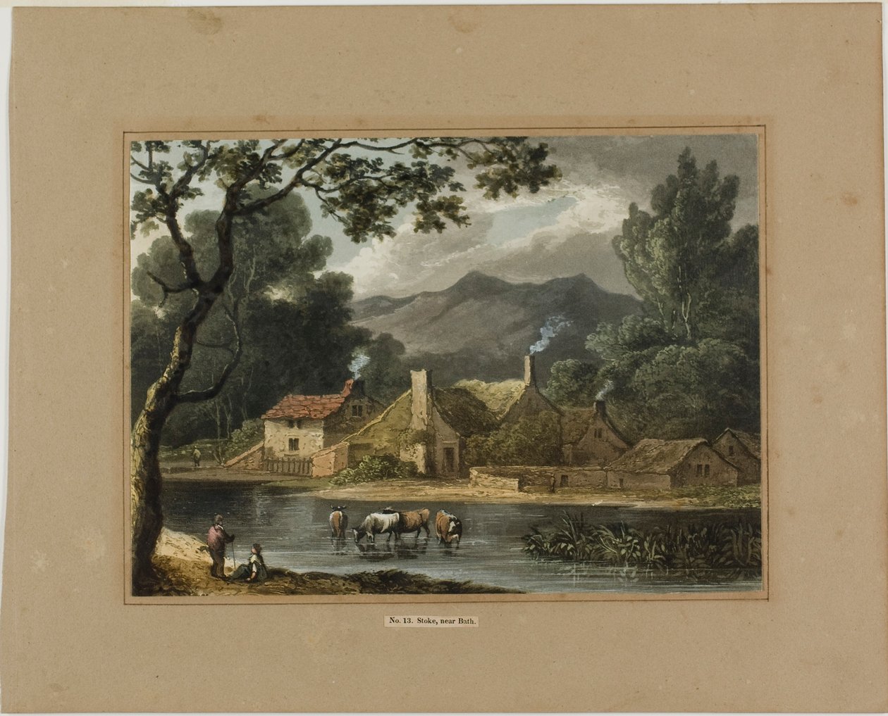 Stoke, bei Bath von Joseph Barker