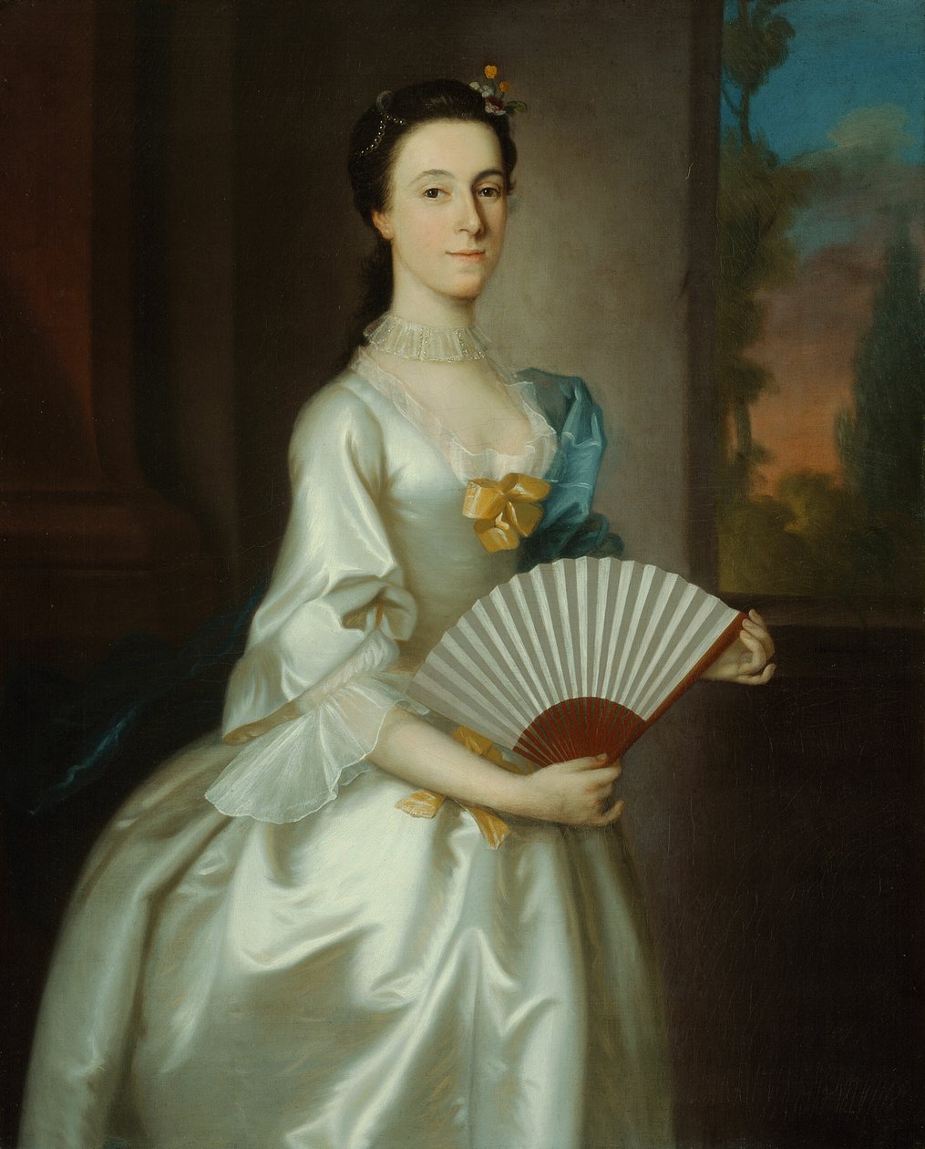 Abigail Chesebrough Mrs. Alexander Grant, 1754 von Joseph Blackburn