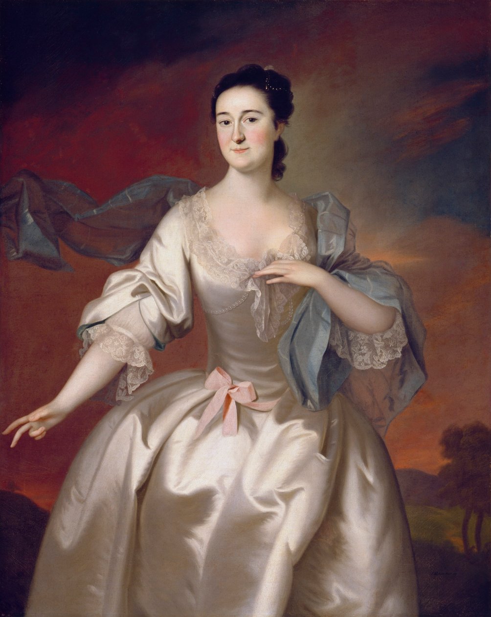 Mrs. James Pitts von Joseph Blackburn