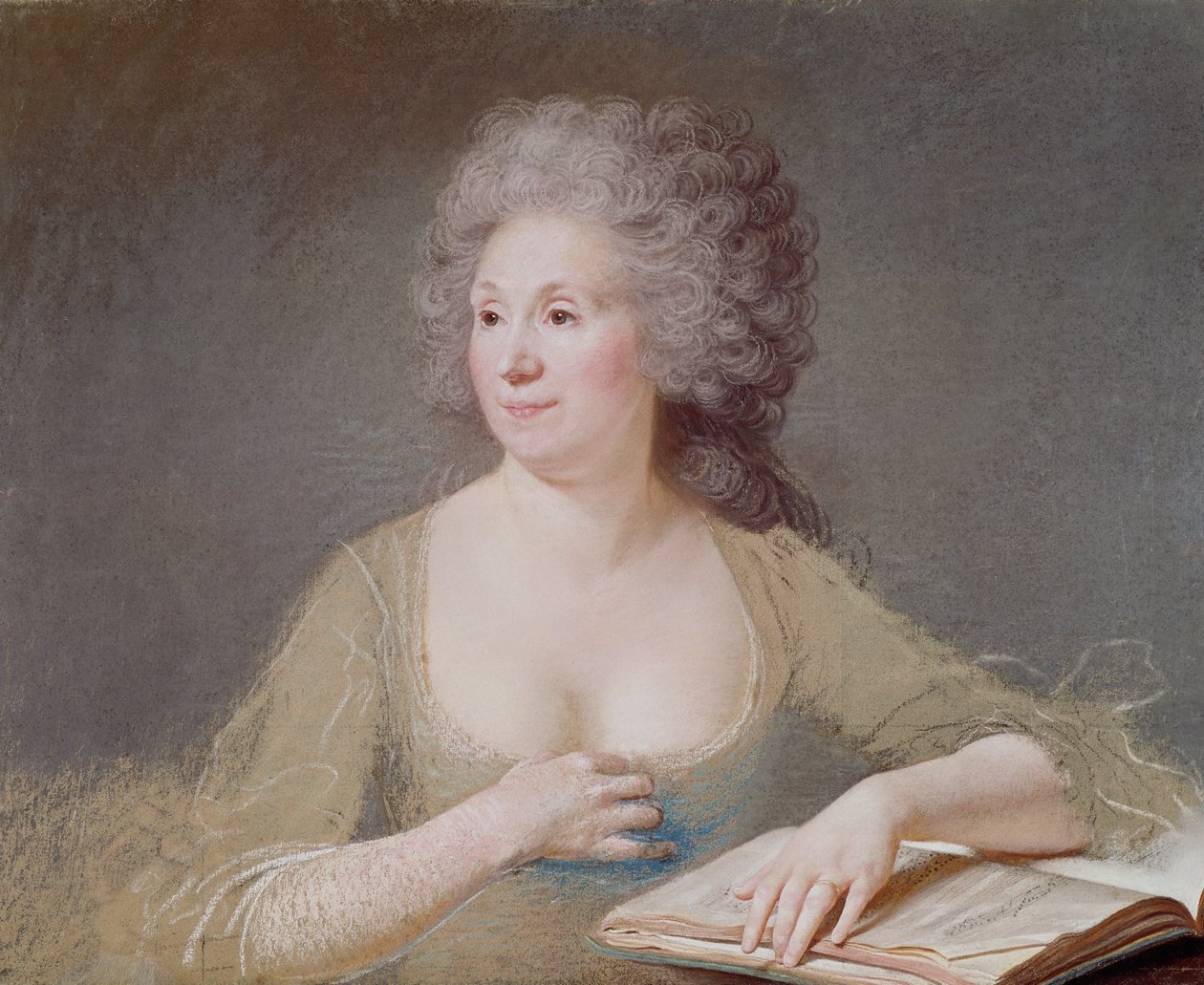 Porträt von Madame Boze von Joseph Boze