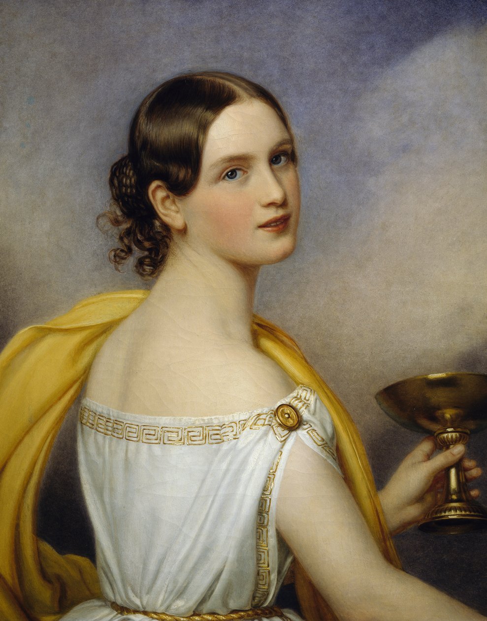 Porträt von Antonia Wallinger von Joseph Carl Stieler
