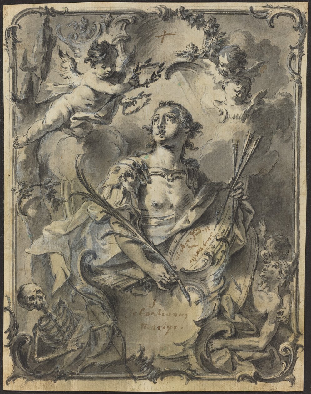 Heiliger Sebastian von Joseph Christ