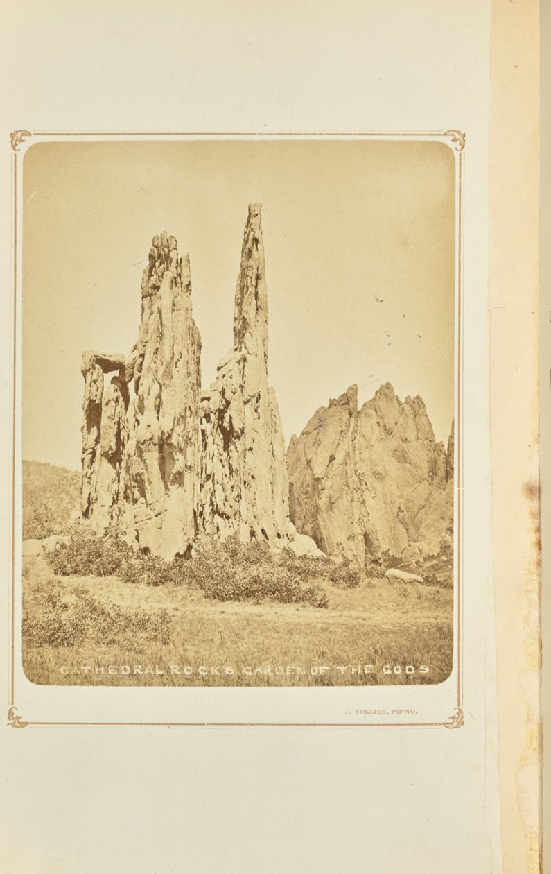 Kathedralenfelsen, Garten der Götter von Joseph Collier