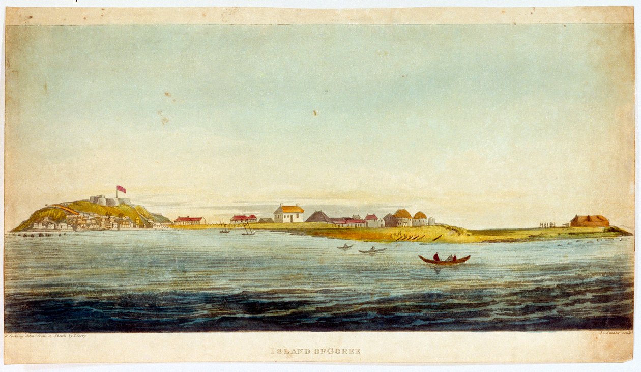 Insel Gorée von Joseph Constantine Stadler