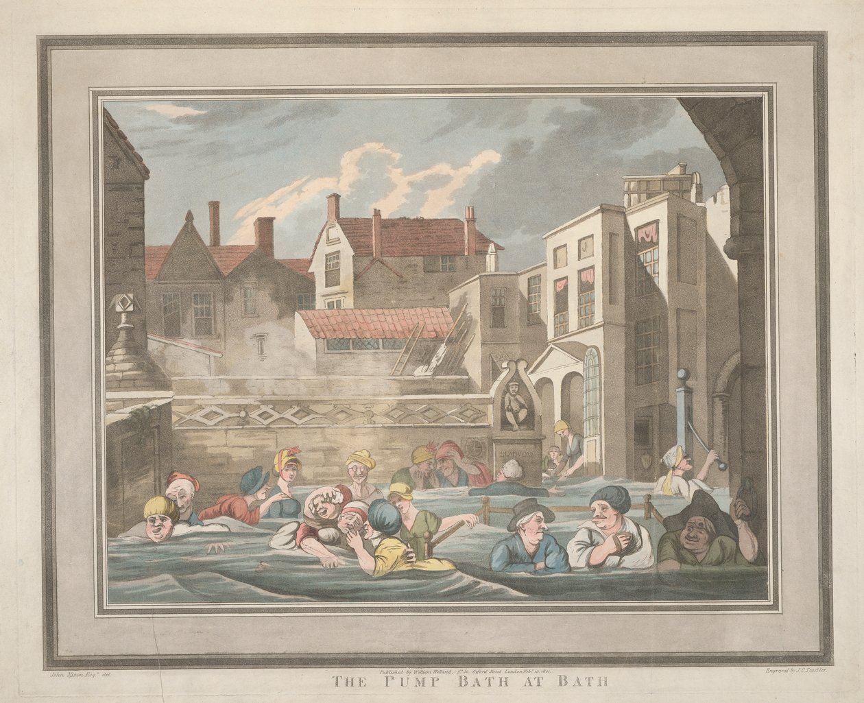 Der Pump Room in Bath von Joseph Constantine Stadler