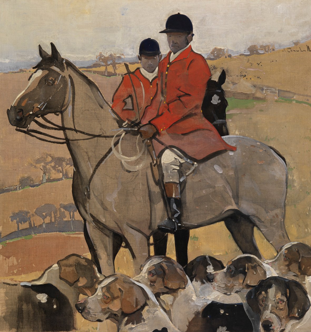 Das Treffen von Joseph Crawhall
