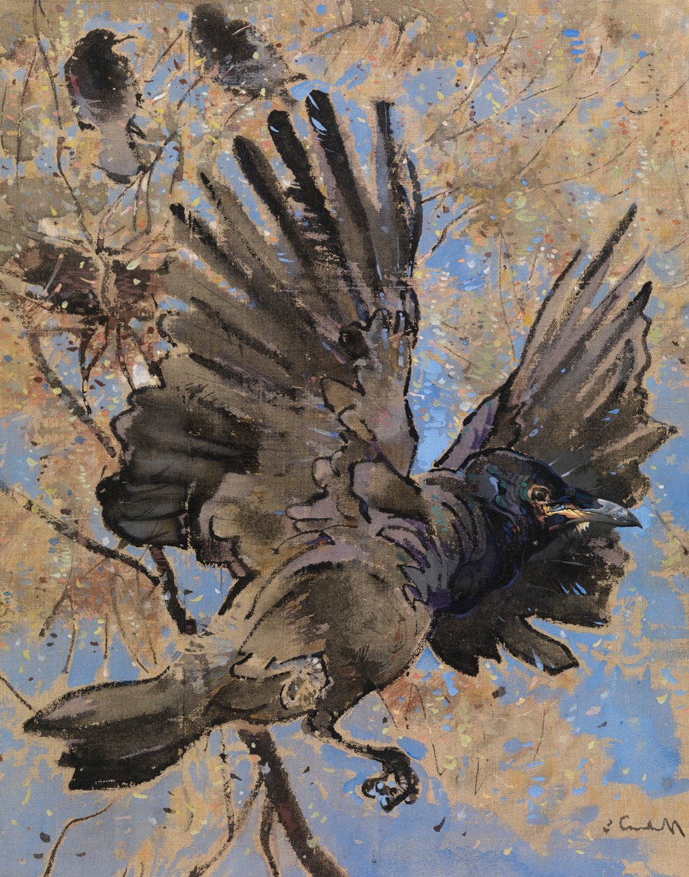 Das Krähen-Nest von Joseph Crawhall