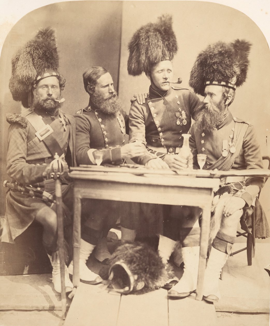 Schotten, 1856 von Joseph Cundall