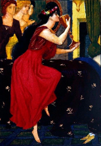 Sigismonda oder Gismonda, eine Studie von Joseph Edward Southall
