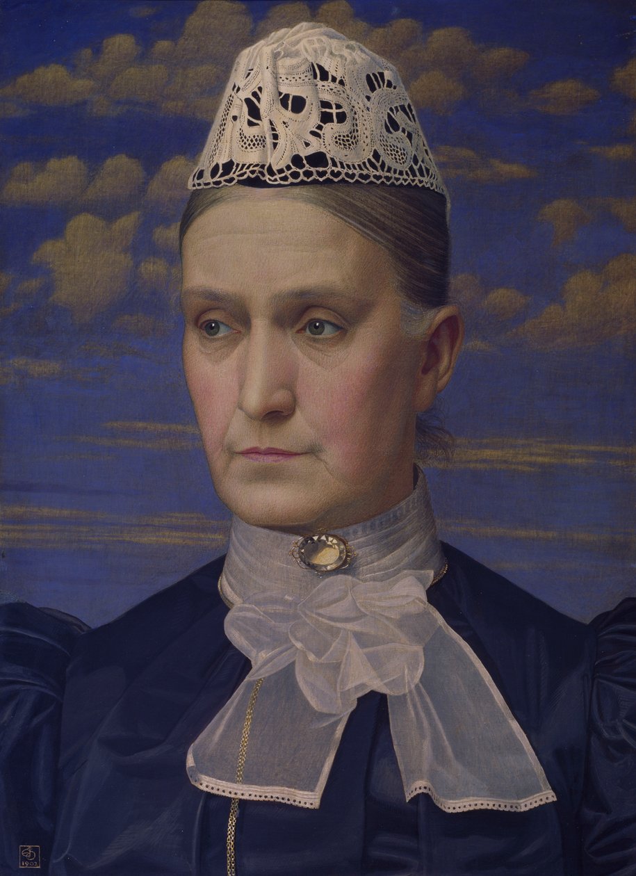 Die Mutter des Künstlers, 1902 von Joseph Edward Southall