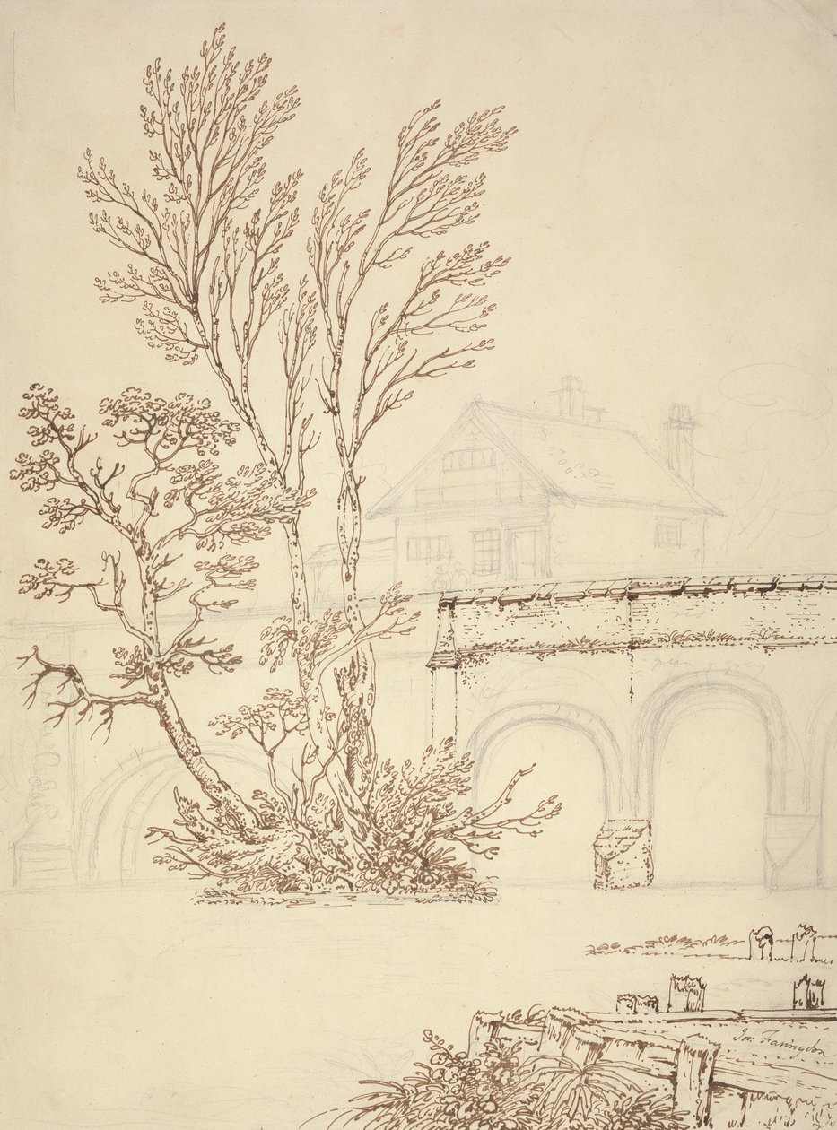 Caversham Bridge, Reading von Joseph Farington