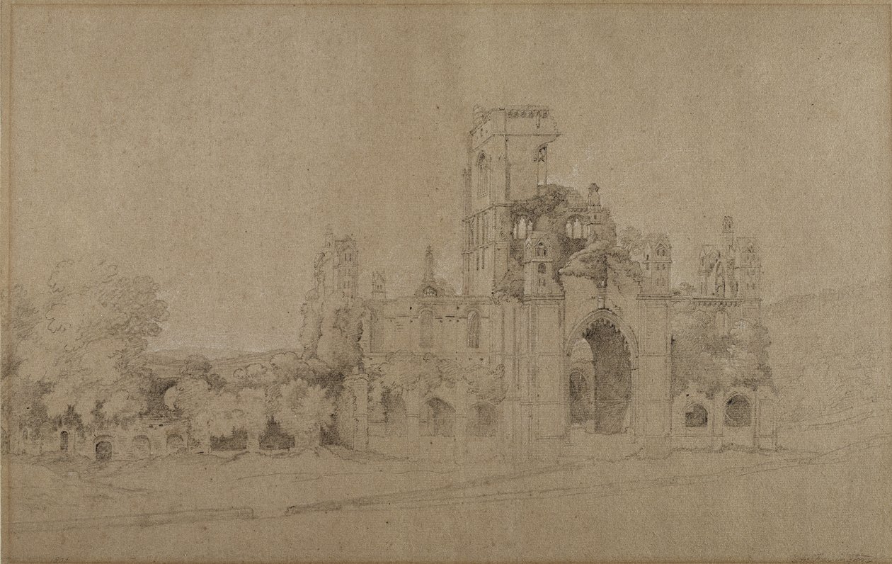 Kirkstall Abbey von Joseph Farington