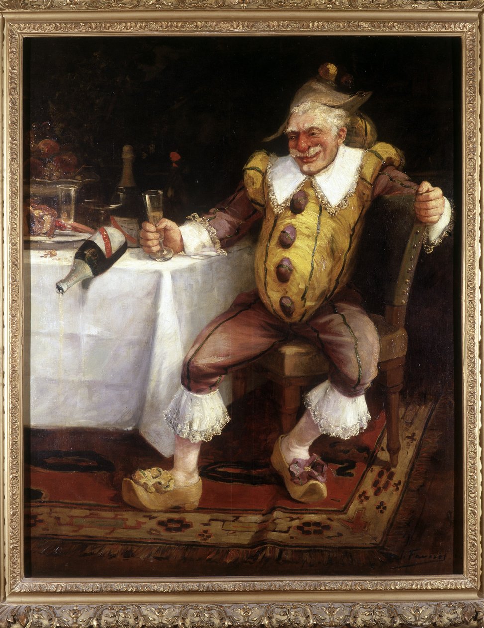 Der Betrunkene der Polizei von Joseph Faverot