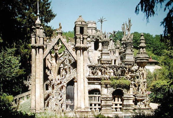 Le Palais Idéal, erbaut 1879-1912 von Joseph Ferdinand Cheval