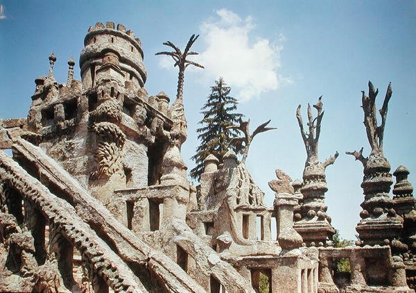 Le Palais Idéal, erbaut 1879-1912 von Joseph Ferdinand Cheval