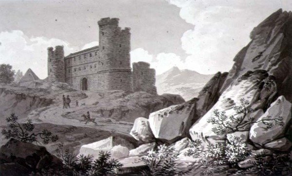 Landschaftsskizzen von Joseph Francis Burrel